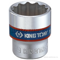 Головка торцевая стандартная двенадцатигранная 3/8, 8 мм KING TONY 333008M
